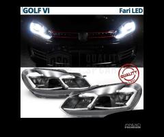 FARI LED Per VW Golf 6 TRASFORMAZIONE in Golf 7