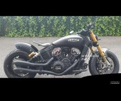 INDIAN SCOUT BOBBER AVANTRENO FORK OHLINS BREMBO - 5