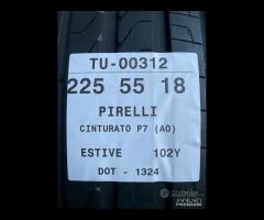 4 PNEUMATICI 225/55 R18 PIRELLI ESTIVE 70% - 10