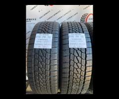 4 PNEUMATICI 215/70 R15C FIRESTONE INVERNALI 95%