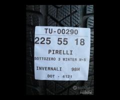 4 PNEUMATICI 225/55 R18 PIRELLI INVERNALI - 9