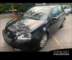 Ricambi Volkswagen Golf 5 GTD 2006 nera 2000cc TD