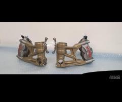 Ducati monster piedini forcelle radiali cnc