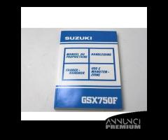 MANUALE USO E MANUTENZIONE SUZUKI GSX 750 F 1989 1