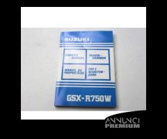 MANUALE USO E MANUTENZIONE SUZUKI GSX R 750 1992 1