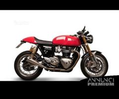 Triumph Thruxton 1200 R Termignoni terminali omolo