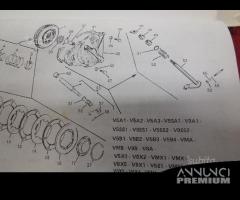 Leva frizione per vespa 50/125 anni 70' - 3