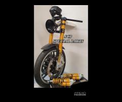 Moto guzzi v35 forcelle mono ohlins freni brembo - 3