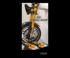 Moto guzzi v35 forcelle mono ohlins freni brembo - 7