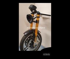 Guzzi v35 cafe racer forcelle ohlins freni brembo