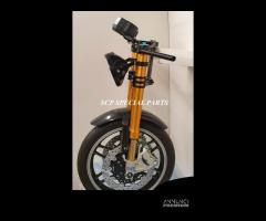 Guzzi v35 cafe racer forcelle ohlins freni brembo