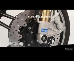 Guzzi v35 cafe racer forcelle ohlins freni brembo - 18