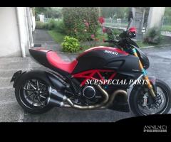 Ducati diavel forcelle ohlins piastre sterzo cnc - 1