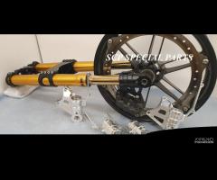 Buell piedini attacco perimetrale forcelle ohlins - 3