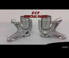 Bmw r 1200 s piedini forcella radiali ricavati cnc - 1