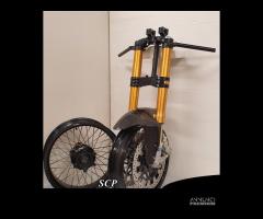 Cafe racer avantreno forcelle ohlins freni brembo