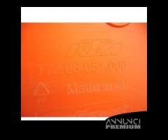 FIANCHETTO RADIATORE DX KTM SX EXC KTM 125 EXC 200