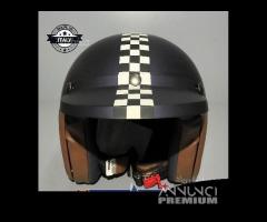 Casco Duraleu Jet Street Blu Opaco