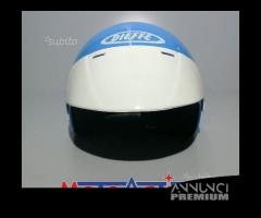 Casco Tre Bottoni DIEFFE Bianco/Azzurro NAPOLI