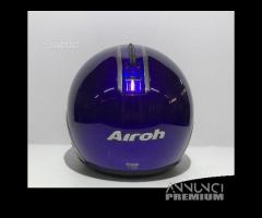 Casco Airoh Troy ( JET ) Viola con Visierino Tg. S