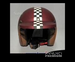 Casco Duraleu Jet Street Burgundy Opaco