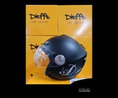 Casco Dieffe / Di Fiore Nero Opaco