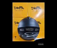 Casco Dieffe / Di Fiore Nero Opaco