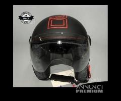 Casco Duraleu Plus Fluo Nero / Rosso