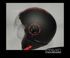 Casco Duraleu Plus Fluo Nero / Rosso