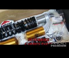 Ammortizzatori ohlins pressurizzati per guzzi v7