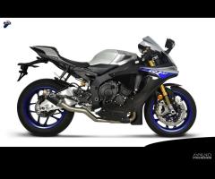 Yamaha r1 termignoni terminale gp decatalizzatore