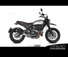 Ducati scrambler terminale x-cone black mivv