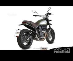 Ducati scrambler terminale x-cone black mivv