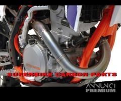 Ktm 350 exc f sx f scarico completo termignoni