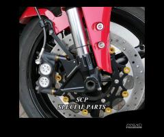 YAMAHA R1 2002 PIEDINI FORCELLA RADIALI CNC 108 mm