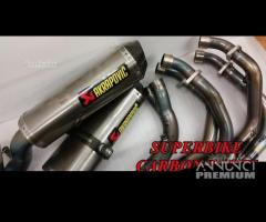 Honda cbr 600 scarico akrapovic supersport titanio