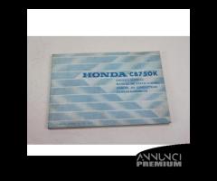 MANUALE USO E MANUTENZIONE HONDA CB 750 K 1978 197