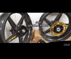 Yamaha r6 cerchi ruote carbonio con kit corone - 9