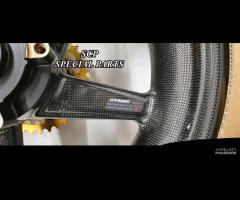 Yamaha r6 cerchi ruote carbonio con kit corone - 16