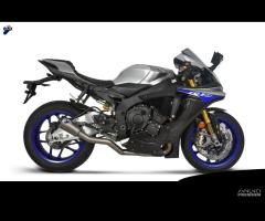 Yamaha r1 termignoni terminale decatalizzatore gp2