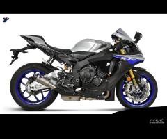 Yamaha r1 termignoni terminale decatalizzatore gp2