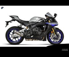 Yamaha r1 termignoni scarico decatalizzatore conic