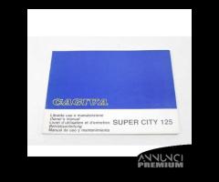 MANUALE USO E MANUTENZIONE CAGIVA SUPERCITY 125