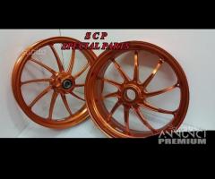 Cerchi ruote pvm forgiati orange ktm 1290 superduk