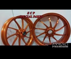 Cerchi ruote pvm forgiati orange ktm 1290 superduk