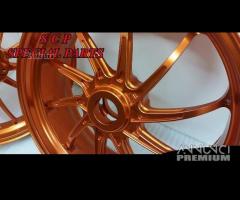 Cerchi ruote pvm forgiati orange ktm 1290 superduk