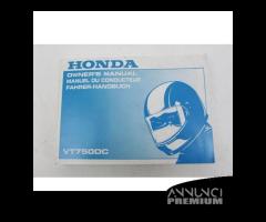 MANUALE USO E MANUTENZIONE HONDA VT 750 C SHADOW 1