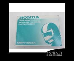 MANUALE USO E MANUTENZIONE HONDA CBR 1100 XX SUPER