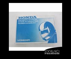 MANUALE USO E MANUTENZIONE HONDA VFR 800 F 1998 20