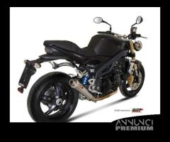 Mivv scarico x-cone inox triumph speed triple 0710 - 1